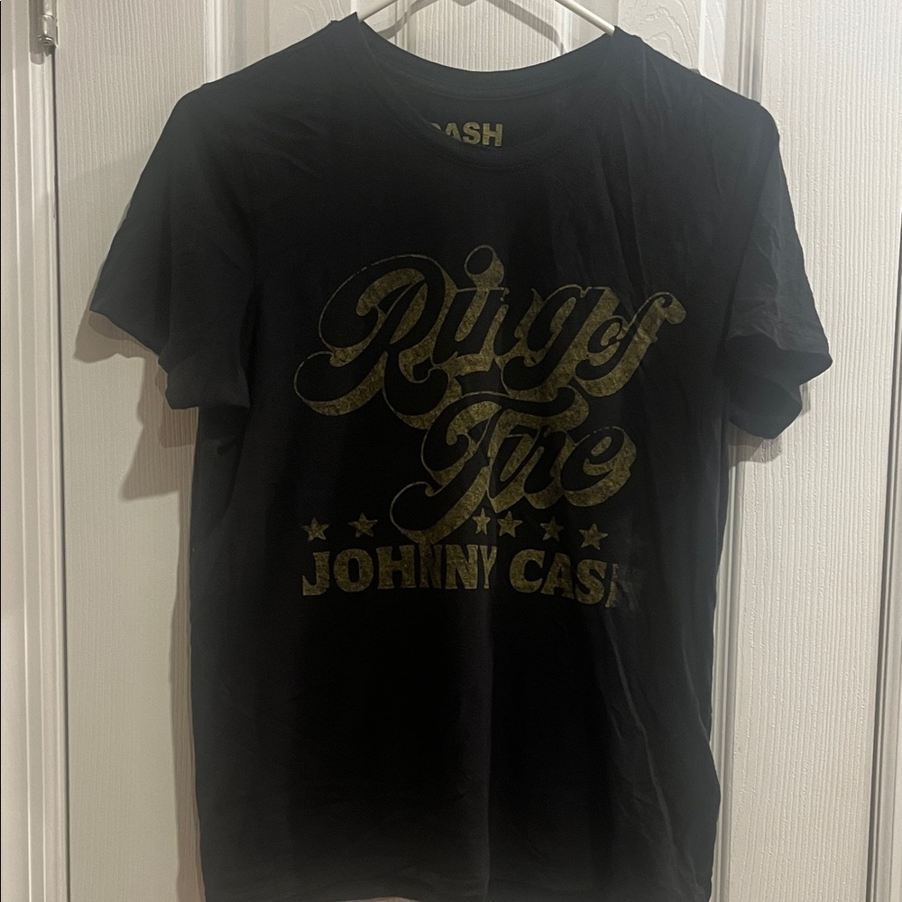 Black "Ring of Fire" Graphic Tee